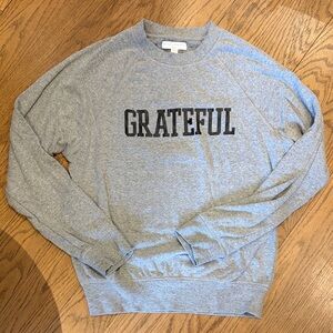 Spiritual Gangster Grateful Gray Crewneck Sweatshirt